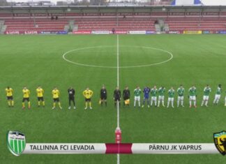«Левадия» решила игру в первом тайме