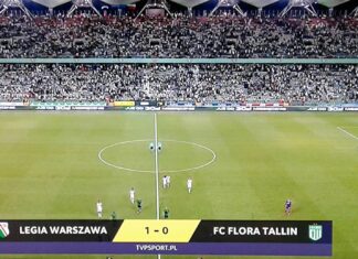 Лига Чемпионов: «Флора» проигрывает 0:1 (после первого тайма)