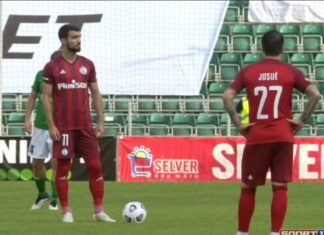 «Флора» — «Легия» 0:0 (после первого тайма)