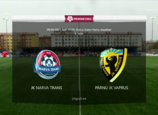 В домашнем солнечном матче Нарва побеждает