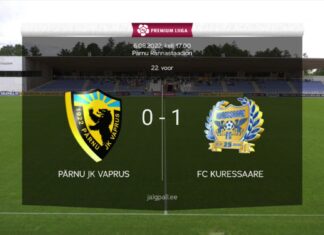 Вапрус 0-1 Курессааре