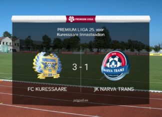ФК Курессааре одержал победу