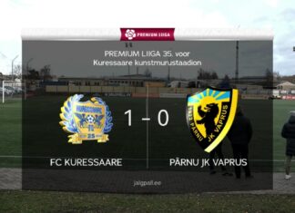«Курессааре» побеждает на свой юбилей!