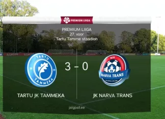 «Таммека» разгромила нарвитян