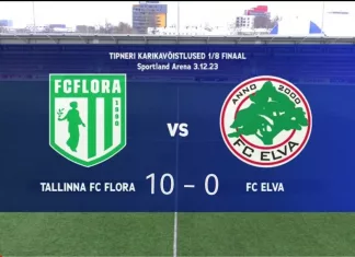 «Флора» стала последним четвертьфиналистом в кубке