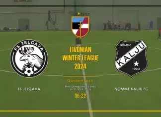 «Нымме Калью» выиграл матч Зимней лиги!