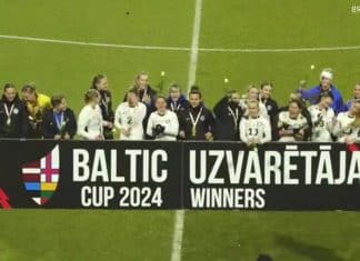 Женская сборная Эстонии выиграла кубок Балтии!